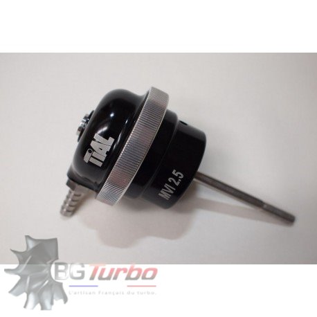 Actuateur TIAL MVI 2.5 Black 6 PSI / 0.41 BarACTUATOR straight version
